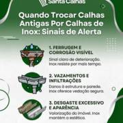 Quando Trocar Calhas Antigas Por Calhas de Inox: Sinais de Alerta