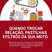 Quando Trocar Relação, Pastilhas E Filtros Da Sua Moto