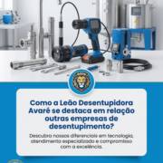 Como a Leão Desentupidora Avaré se destaca em relação a outras empresas de desentupimento?