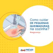 Como cuidar de pequenas queimaduras na cozinha?
