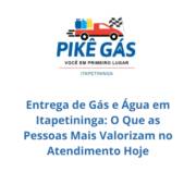 Entrega de Gás e Água em Itapetininga: O Que as Pessoas Mais Valorizam no Atendimento Hoje