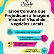 Erros Comuns que Prejudicam a Imagem Visual de Negócios Locais