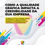 Como a Qualidade Gráfica Impacta a Credibilidade da Sua Empresa