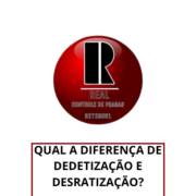 Qual a diferença de dedetização e desratização?