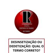 Desinsetização ou Dedetização: Qual o termo correto?