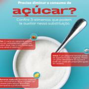 Precisa diminuir o consumo do açúcar ?