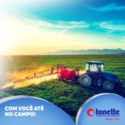 Com você até no campo!
