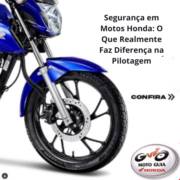 Segurança em Motos Honda: O Que Realmente Faz Diferença na Pilotagem