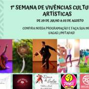 Secultur realiza 1ª semana de vivencias culturais e artísticas no Ceu das artes