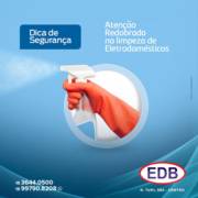 Dicas de Segurança - Limpeza Eletrodoméstico