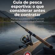 Guia de pesca esportiva: o que considerar antes de contratar
