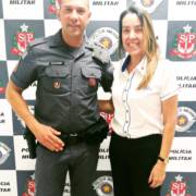 Homenagem ao Policial do Mês de Abril da cidade de Atibaia
