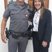 Homenagem ao Policial do Mês de Maio da cidade de Atibaia