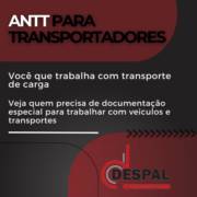ANTT para Transportadores