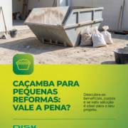 Caçamba Para Pequenas Reformas: Vale a Pena?