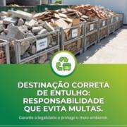 Destinação Correta de Entulho: Responsabilidade Que Evita Multas