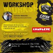 Workshop de Demonstração de Ferramentas Exfak • Dia 17/05
