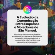 A Evolão da Comunicação Entre Empresas e Moradores de São Manuel