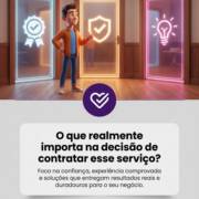 O que realmente importa na decisão de contratar esse serviço?