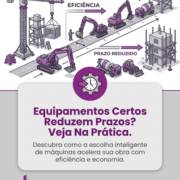 Equipamentos Certos Reduzem Prazos? Veja Na Prática