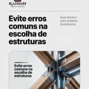 Evite erros comuns na escolha de estruturas