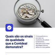 Quais são os sinais de qualidade que a Contdeal demonstra?