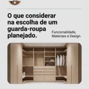 O que considerar na escolha de um guarda-roupa planejado