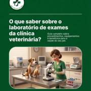 O que saber sobre o laboratório de exames da clínica veterinária?