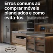 Erros comuns ao comprar móveis planejados e como evitá-los