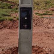 Instalação de Poste Padrão Acoplado B1 Bifásico