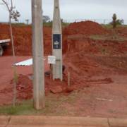 Instalação de Poste Padrão Acoplado B1 Bifásico