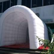 Boituva é a primeira cidade do país a ter sistema de desinfecção para o corpo inteiro!