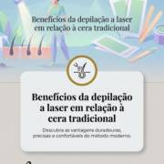 Benefícios da depilação a laser em relação à cera tradicional