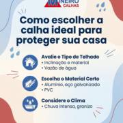 Como escolher a calha ideal para proteger sua casa