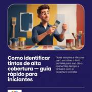Como identificar tintas de alta cobertura — guia rápido para iniciantes