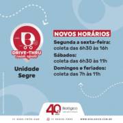 Novos Horários de Atendimento