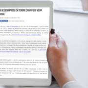 Taxa de desemprego em Sergipe é maior que média nacional