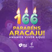 17 DE MARÇO - PARABÉNS, ARACAJU! AMAMOS VIVER AQUI!