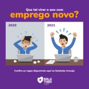 Que tal virar o ano com um emprego novo?