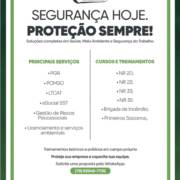 Segurança hoje. Proteção sempre!