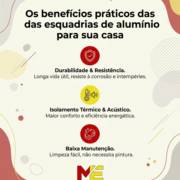 Os benefícios práticos das esquadrias de alumínio para sua casa