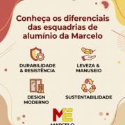 Conheça os diferenciais das esquadrias de alumínio da Marcelo