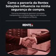 Como a parceria da Rentex Soluções influencia na minha segurança de compra