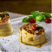 Como fazer Rondelli com massa de pastel