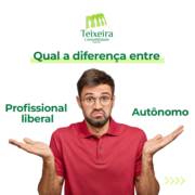 QUAL A DIFERENÇA ENTRE PROFISSIONAL LIBERAL E AUTÔNOMO ?
