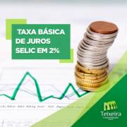 TAXA BÁSICA DE JUROS SELIC EM 2%