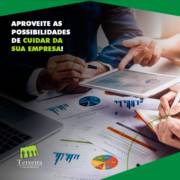 APROVEITE AS POSSIBILIDADES DE CUIDAR DA SUA EMPRESA!