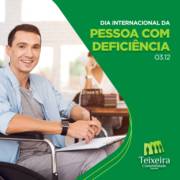 DIA INTERNACIONAL DA PESSOA COM DEFICIÊNCIA