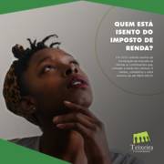 QUEM ESTÁ ISENTO DO IMPOSTO DE RENDA?