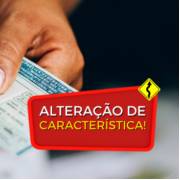 Mudança de característica do veículo
